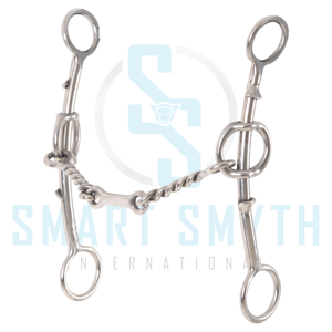 SMART SMYTH INTL - Bocado Profesional de Acero Inoxidable para Caballo, Tipo Pelham, con Cadena de Control, Garantía de 3 Años, para Entrenamiento de Equitación - Product Image 6