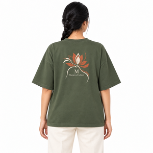 T-shirts pour hommes en coton 100% lourd, à coupe oversize, blancs vierges, pour impression graphique personnalisée et impression en relief - Product Image 3