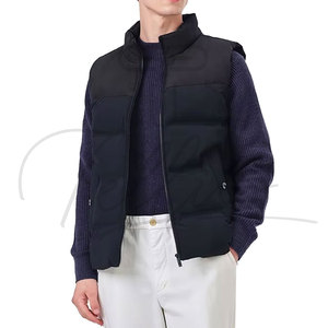 2026 Top Trending Men Sleeveless Puffer <b>Jackets</b> Custom Design <b>Light</b> <b>Weight</b> <b>Plus</b> <b>Size</b> High Street Style Custom Logo - Product Image 4