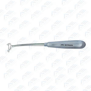 Curetas adenoides Beckmann de alta calidad, instrumentos médicos quirúrgicos ENT de 21,5 cm, eliminación de adenoides, curetas adenoides Beckmann reutilizables - Product Image 6