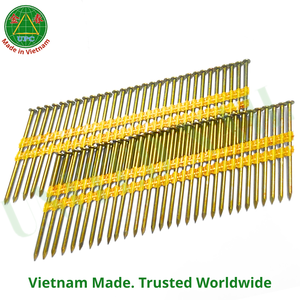 Lot de 4000 clous à bande durables de 3'' x 0,131'' à tige lisse et tête quadrillée en acier |   Clous sur bande plastique - Product Image 5