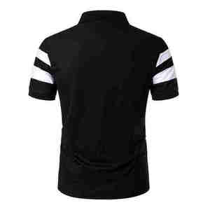Camiseta de Lona Sólida Personalizada de Verano para Hombre, Calidad Premium, Transpirable, de Secado Rápido, Manga Corta, Corte Regular - Product Image 2