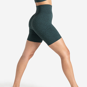 Shorts de sport pour femmes, dernière conception, personnalisés, respirants, séchage rapide, polyester, spandex, extensibles, vente en gros - Product Image 5