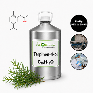 Aromaaz International Terpinen-4-ol (CAS 562-74-3) C10H18O, Aroma Natural Líquido, Fragancia con Pureza del 99.0%-99.5%, Aroma Herbal Fresco - Product Image 6