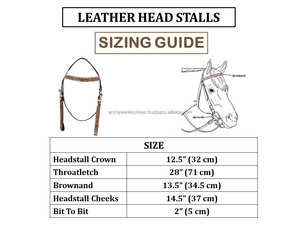 Bride têtière en cuir occidental faite à la main de haute qualité pour rodéo Ranch Cowboy Tack équipement d'équitation équestre - Product Image 3