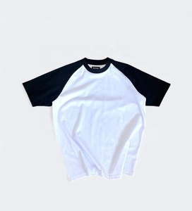 เสื้อยืดแร็กแลนสีขาว แขนสีดำ พิมพ์ลายกราฟิกดาบหัวกะโหลก Dark Cyber Sigilism ผ้าคอตตอนหนานุ่ม ทรงหลวม - Product Image 3
