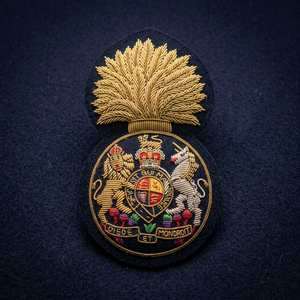 Custom made Club Embroidered Patch <b>Sew</b>-On Fabric Badge Circular Luxury Design For Garment - Product Image 3