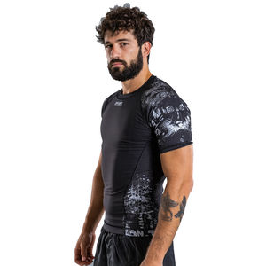 Maillot de compression sublimé pour homme, sous-vêtement technique OEM, t-shirt d'entraînement imprimé pour homme - Product Image 2