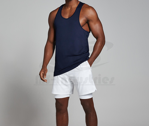 New Arrival OEM Custom Logo <b>Men's</b> <b>Compression</b> Lined Running <b>Shorts</b> Double Layer Quick Dry Athletic Training <b>Shorts</b> Manufacturer - Product Image 6