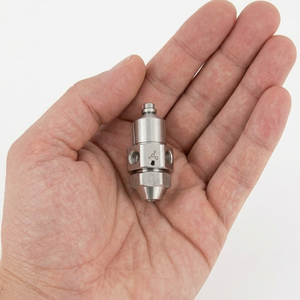 Buse de pulvérisation de précision en acier inoxydable 3D TECHNO avec corps hexagonal et ports latéraux 600W/750W 220V Garantie de 5 ans - Product Image 2