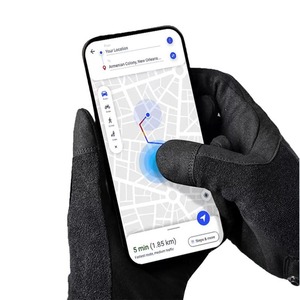 Gants de frappeur unisexes en cuir de chèvre à manches longues pour baseball et softball avec fermeture à pression ambidextre, design respirant et durable - Product Image 4