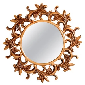 Floreza <b>Mirror</b> Made Of Solid Teak Wood High Quality and Glass With Brown Color For Indoor or Outdoor - Product Image 1