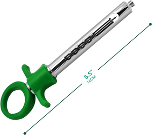 Premium Dental Aspirating Syringe - Plastic Handle Stainless Steel Reusable Local Anesthesia Dental Syringe with Ergonomic Grip - Product Image 4