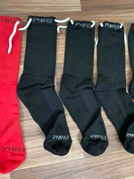 Calcetines Deportivos de Baloncesto hasta la Rodilla, Personalizados, Transpirables, de Poliéster, para Adultos, de Color Sólido, para Verano y Otoño, con Estampado Personalizado