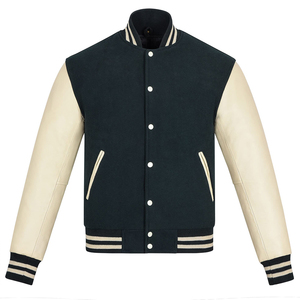 Custom Mens Wool Leather Varsity <b>Jacket</b> Wholesale <b>Vintage</b> Baseball Letterman <b>Jacket</b> Custom Logo <b>Bomber</b> <b>Jackets</b> Men - Product Image 1