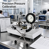 Probador de manómetros de peso muerto |   Equipo de Calibración de Presión Hidráulica de Alta Precisión 1% |   Prueba de manómetro
