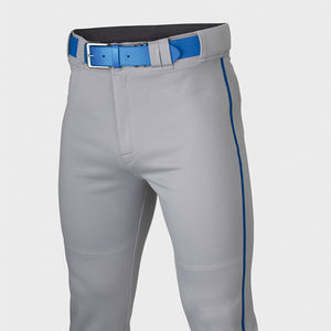 Pantalones de Béisbol para Equipo, los Más Vendidos, Hechos a Medida, Ropa Deportiva Gris con Diseño Liso y Personalizado - Product Image 2