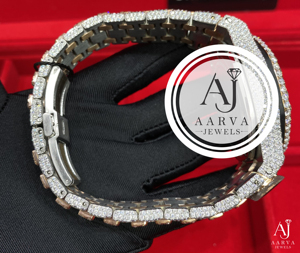 Montre mécanique de luxe en acier inoxydable avec cristal saphir, cadran analogique doré, unisexe, idéale pour cadeau et présentation - Product Image 4