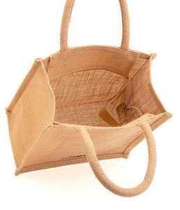 Trending Reusable Jute Handbag Sustainable Eco Shopping Tote <b>Bag</b> for Supermarket Retail Grocery and <b>Gift</b> Packaging - Product Image 5