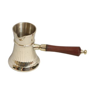 Cafetera Turca de Estilo Moderno, Elegante, de Latón, para Mesa de Restaurante, para Servir al Aire Libre, Estilo Árabe del Golfo, para Café y Té - Product Image 1