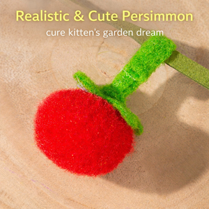 Jouet à la catnip en forme de grappe de tomates cerises - Product Image 2