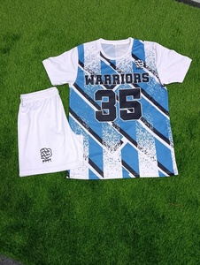 Conjunto de Uniforme de Fútbol Personalizado con Bandera de EE. UU., Impresión Digital, Poliéster Ecológico que Absorbe la Humedad, Transpirable, para Adultos, Unisex, Jersey de Equipo - Product Image 4