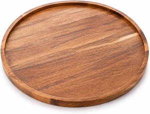 Bandeja de Madera Premium Unicorn Handicrafts para Café, Té, Desayuno, Aperitivos, Comida, Bebidas, Hogar, Hotel, Restaurante - Product Image 5