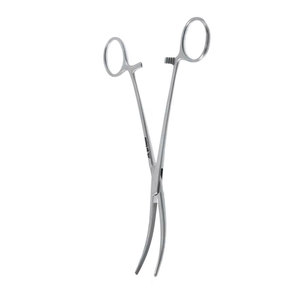 Pinzas arteriales para hemostasia con serraciones longitudinales de 7.1 pulgadas, agarre manual de tejido de acero, 18 cm - Product Image 4