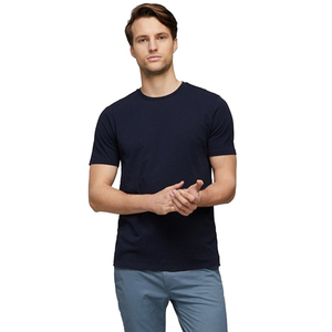 T-shirt d'été pour homme, en coton doux et respirant, décontracté, pour la course à pied, le fitness et le quotidien - Product Image 2