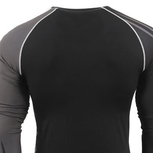 Camiseta de Compresión Personalizada, Transpirable, Ecológica, de Secado Rápido, para Hombre, Corte Ajustado, Antibacteriana, Manga Larga, Spandex/Poliéster de Alta Calidad - Product Image 5