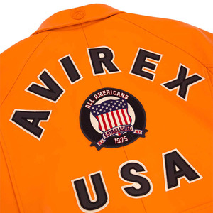 Customized 2026 Make Your Own <b>Men</b> Professional <b>Leather</b> Avirex Winter <b>Jackets</b> with Stand Collar-High Quality <b>Men's</b> Avirex <b>Jacket</b> - Product Image 6