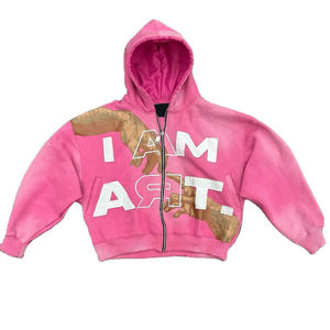 Sudadera con Capucha de Invierno para Hombre, 100% Algodón, Impermeable, con Forro Polar, Diseño Deportivo, Estampado Serigrafiado, de Alta Calidad, Venta al Por Mayor - Product Image 2