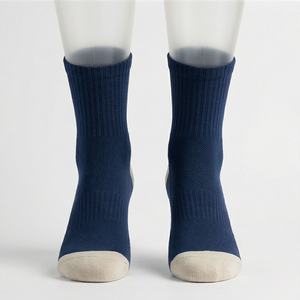 Chaussettes de sport respirantes en maille, ventilation, course à pied, athlétisme, gym, entraînement, semelle amortissante, évacuation de l'humidité, durables, couleur personnalisée - Product Image 1