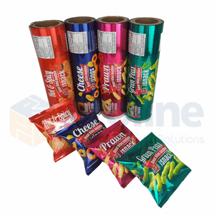 Rouleau de film de stratification de qualité alimentaire BOPP CPP PE Surface brillante personnalisée étanche à l'humidité pour l'emballage de collations - Product Image 2