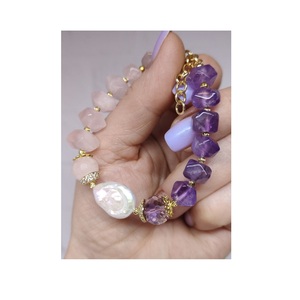 Contemporary Handmade Resin <b>Bracelet</b> with Refined Artistic Design Stylish Accessory for Fashion Businesses - Product Image 1