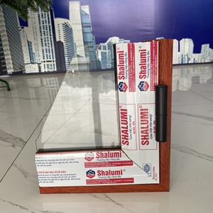 ระบบหน้าต่างอลูมิเนียม Shalumi 6000 ซีรีส์ ลายไม้ พร้อมบริการเชื่อมตัด ราคาโรงงาน ภูโธ เวียดนาม โปรไฟล์รูปตัว T - Product Image 1