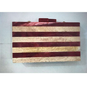 Pochettes pour femmes faites à la main, pochette de soirée, pochette de soirée fabriquée en Inde, pochette en résine pour femmes à vendre par MULTI CRAFT - Product Image 3