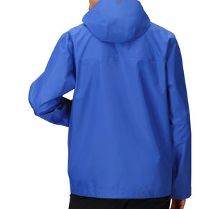 บริการ OEM เสื้อแจ็คเก็ตกันน้ำผ้าแคนวาสแบบมีฮู้ดสำหรับฤดูหนาว ใส่ได้ทั้งชายและหญิง  แบบลำลอง  ปิดด้วยซิป  ผิวสัมผัสแบบวอช  น้ำหนักเบา  ตะเข็บแบบเทป - Product Image 2