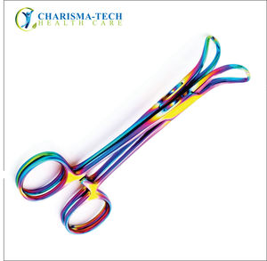 CHARISMATECH <b>Clamp</b> Multicolor Surgical Instruments Stainless Steel Reusable Draping <b>Clamp</b> with Locking Mechanism - Product Image 4