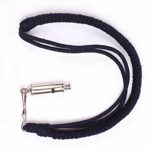 Nuevo Lanyard Táctico Personalizado OEM Hecho a Mano con Alambre de Hilo Metálico, Poliéster de la Más Alta Calidad, Silbato Personalizado, Nuevo Diseño - Product Image 6