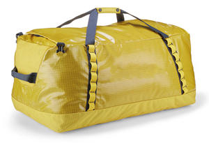 Plain <b>Yellow</b> Luxury New Design Gym Travel Sports Custom Logo 100% Nylon Zipper Closure Large Capacity Durable Polyester Duffle - Product Image 2