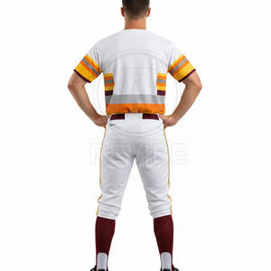 Uniforme de Béisbol Personalizado con Logotipo, Transpirable, de Alta Calidad, 100% Poliéster, para Hombres Adultos, Precio Razonable, Gran Venta - Product Image 2