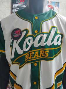 Camiseta de Béisbol Koala Bears para Hombre, Manga Corta, Estampado Sublimado, Transpirable, 100% Poliéster, Secado Rápido, Corte Regular, para Todas las Temporadas - Product Image 5