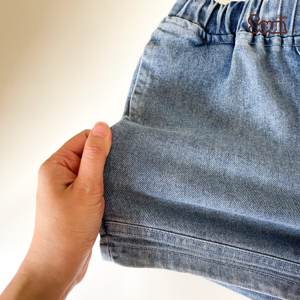 Shorts en jean pour garçons, shorts décontractés pour enfants, taille élastique, confortables, vêtements d'été pour enfants, fabricant OEM ODM au Vietnam - Product Image 5