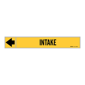 Etiqueta Adhesiva de PVC para Conductos de Admisión de Aire, Señalización HVAC para Identificación de Entradas de Aire en Interiores y Exteriores, Duradera - Product Image 1