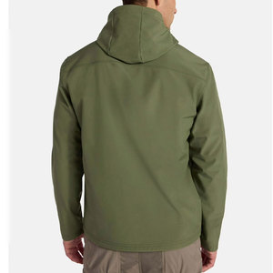 Veste de pluie softshell unisexe avec logo personnalisé et capuche, veste de course et de randonnée pour homme - Product Image 5