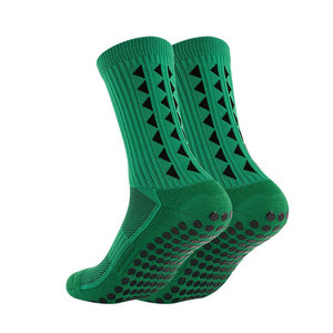 Econex Sports Yellow Crew Non-Slip <b>Socks</b> Geometric Pattern Breathable Seamless Spandex/Nylon/Cotton for Basketball Women Winter - Product Image 3