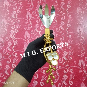 Super Offre 2026 : Ensemble de Couverts en Acier Inoxydable Doré – Cuillères et Fourchettes en Métal Fini Doré à Vendre - Product Image 3