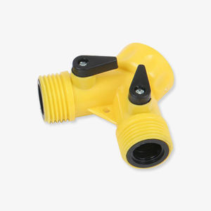 Taiwan Plastic Valve Connector 167 3/4" 2-Way Shut-off - Product Image 1