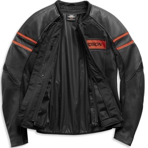 Giacca in Pelle <span class=keywords><strong>H</strong></span> D BRAWLER da Uomo - Product Image 2